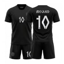 Norge Martin Odegaard #10 Bortedraktsett Barn VM 2026 Kortermet (+ korte bukser)